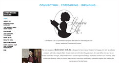 Desktop Screenshot of literature2life.com